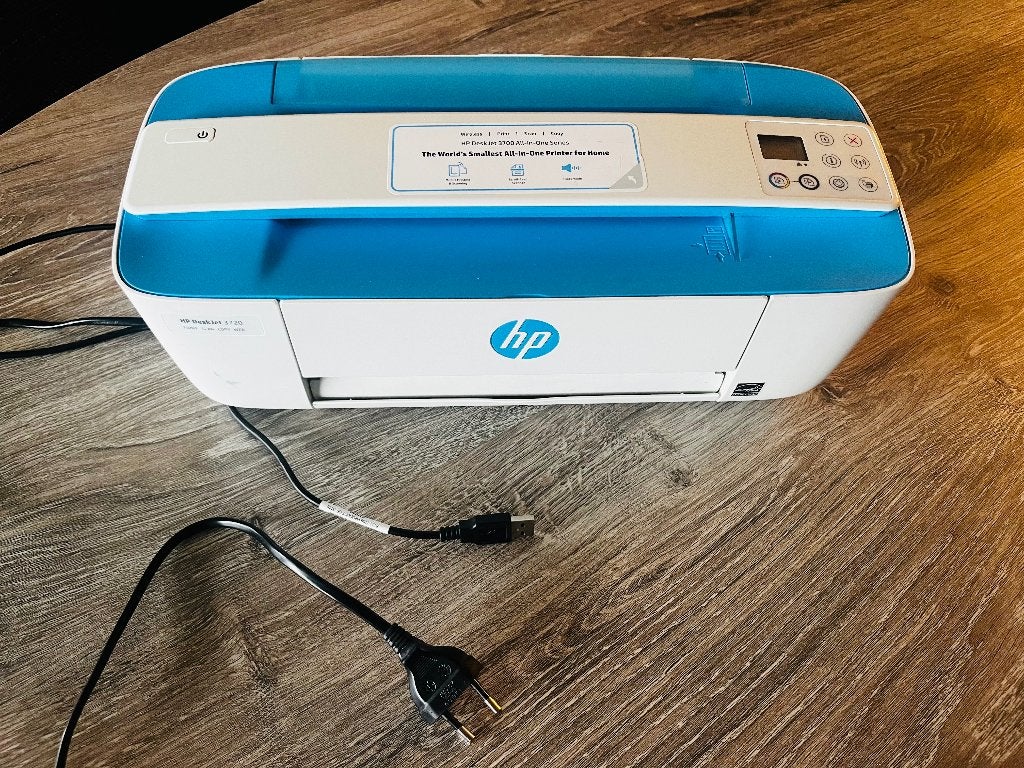 HP Deskjet 3720 All-in One Printer, Computers en Software, Ophalen, Inkjetprinter, All-in-one, Ingebouwde Wi-Fi