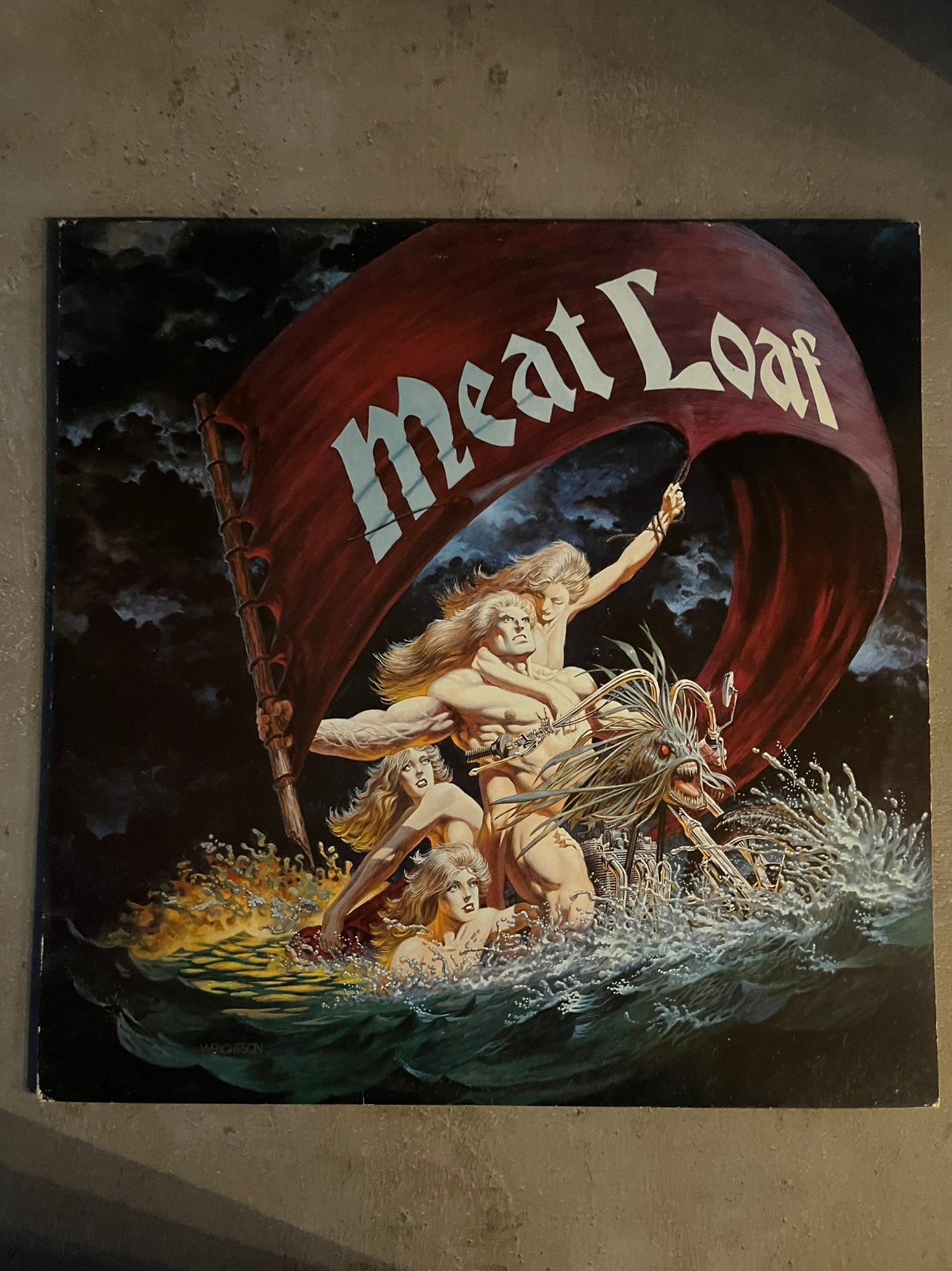 Lp Meat Loaf, Cd's en Dvd's, Ophalen, Zo goed als nieuw, LP