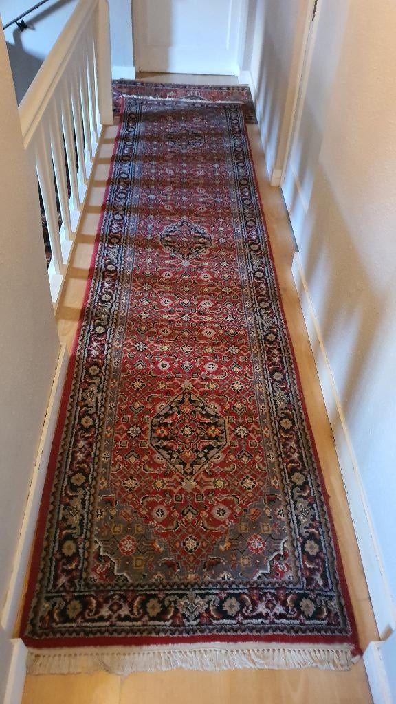 chemin de tapis, 200 cm ou plus, Rouge, Enlèvement, Utilisé