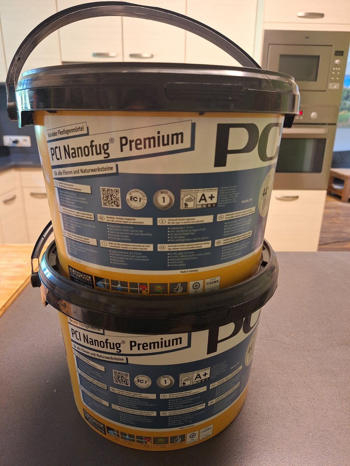 PCI Nanofug premium Nr.44 Topas 2x5kg voegmortel, Doe-het-zelf en Bouw, Ophalen, Nieuw