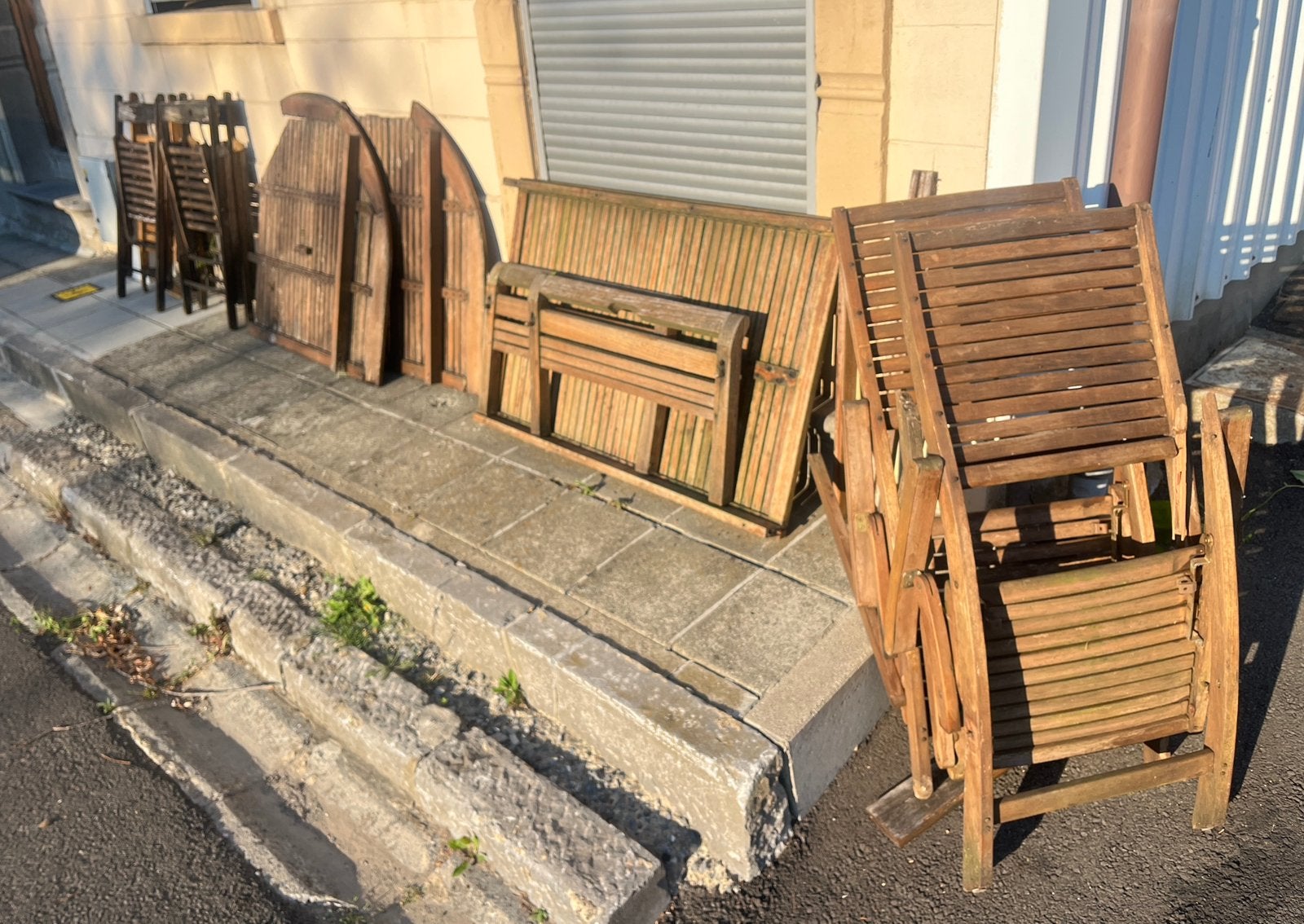 A récupérer pour bois de chauffage, Moins de 3 m³, Enlèvement