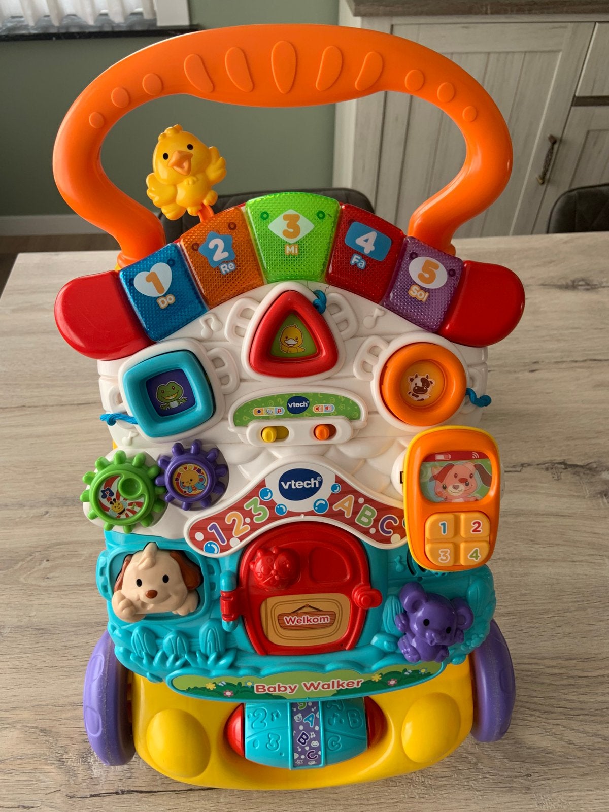 Loopwagen vtech, Ophalen, Gebruikt