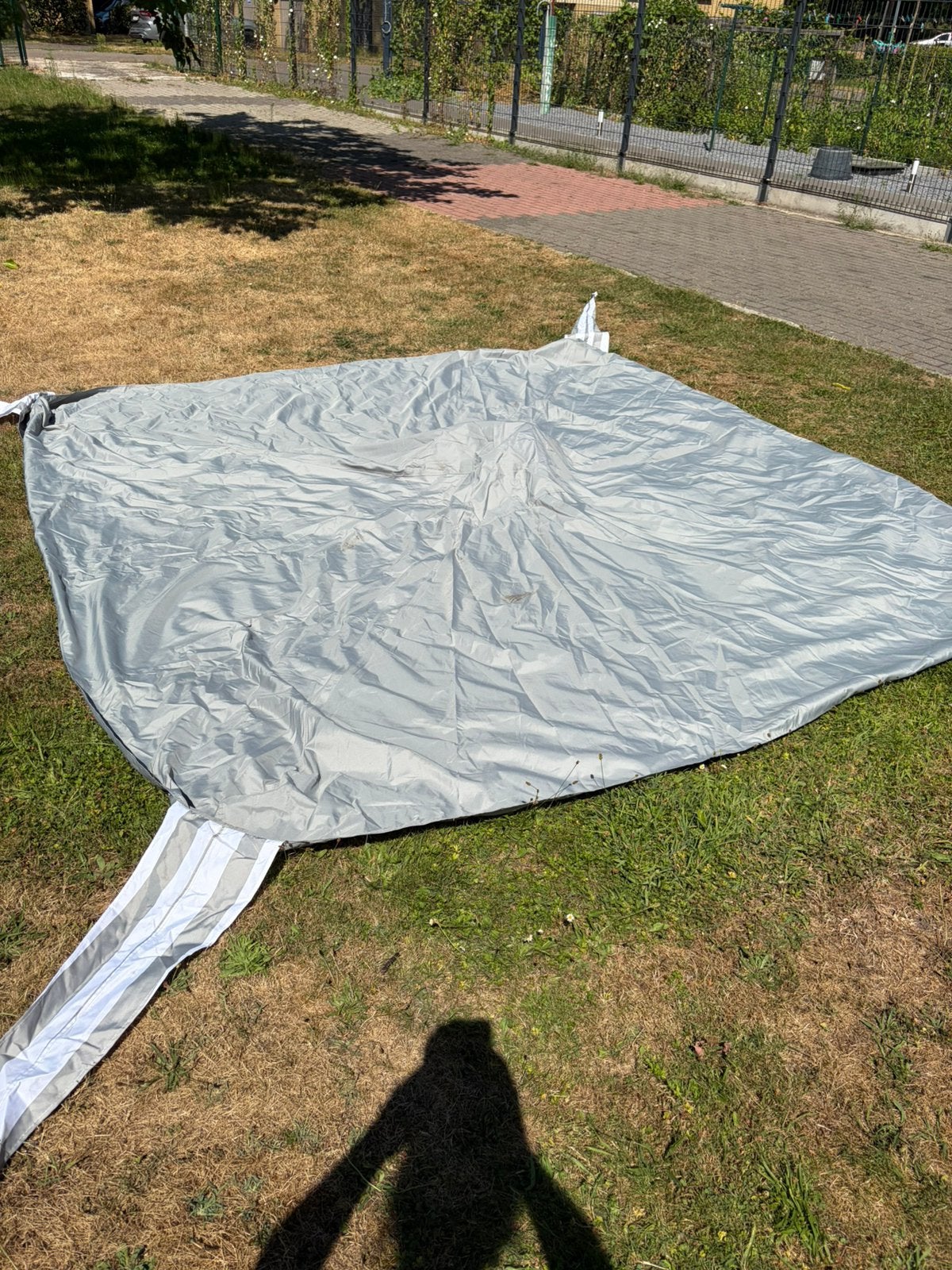 Dakdoek / vervangdoek voor partytent of pergola 3 x 3 m –, Ophalen, Zo goed als nieuw