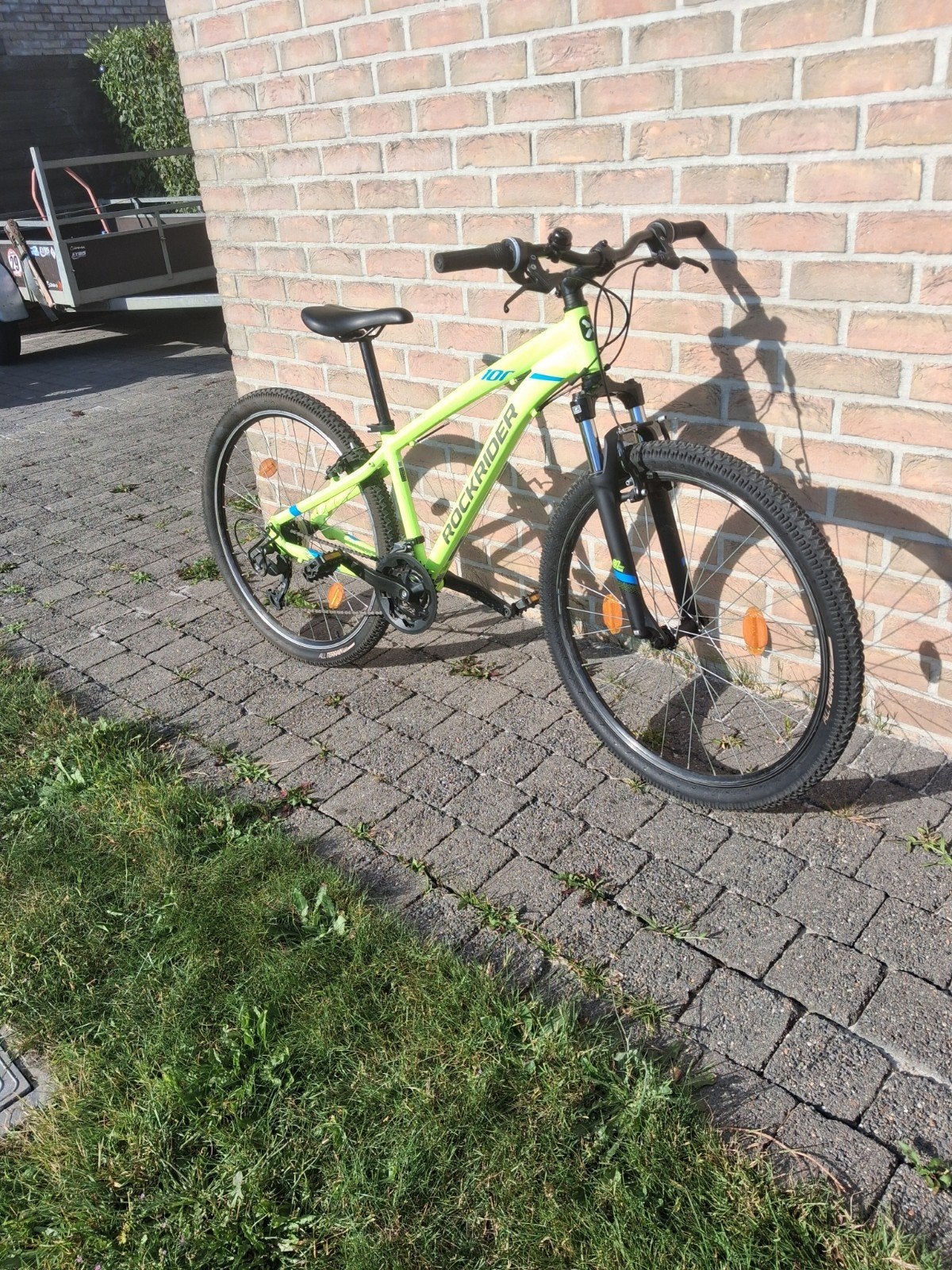 Rockrider vert (vtt), Frein sur jante, Aluminium, Comme neuf, 59 cm ou plus