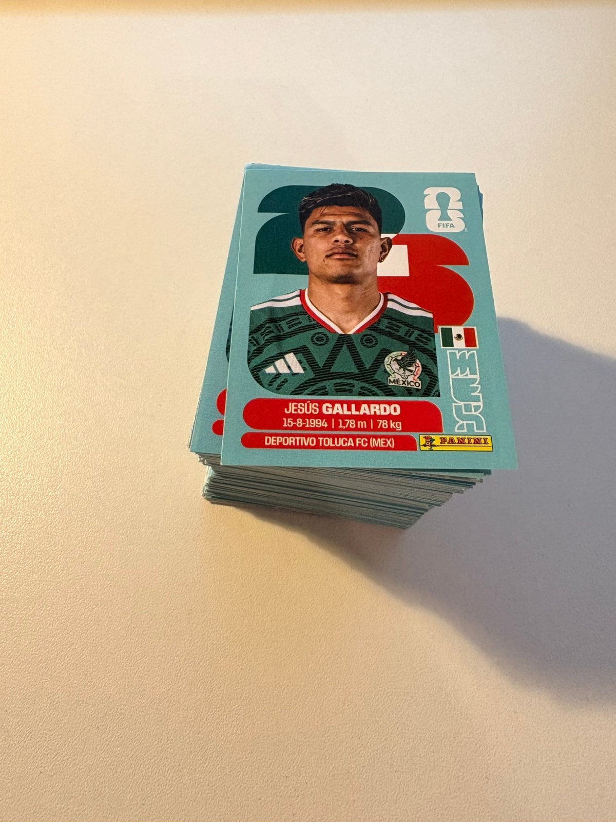 Panini wk 2026 - dubbels 20c, Verzamelen, Ophalen of Verzenden, Zo goed als nieuw
