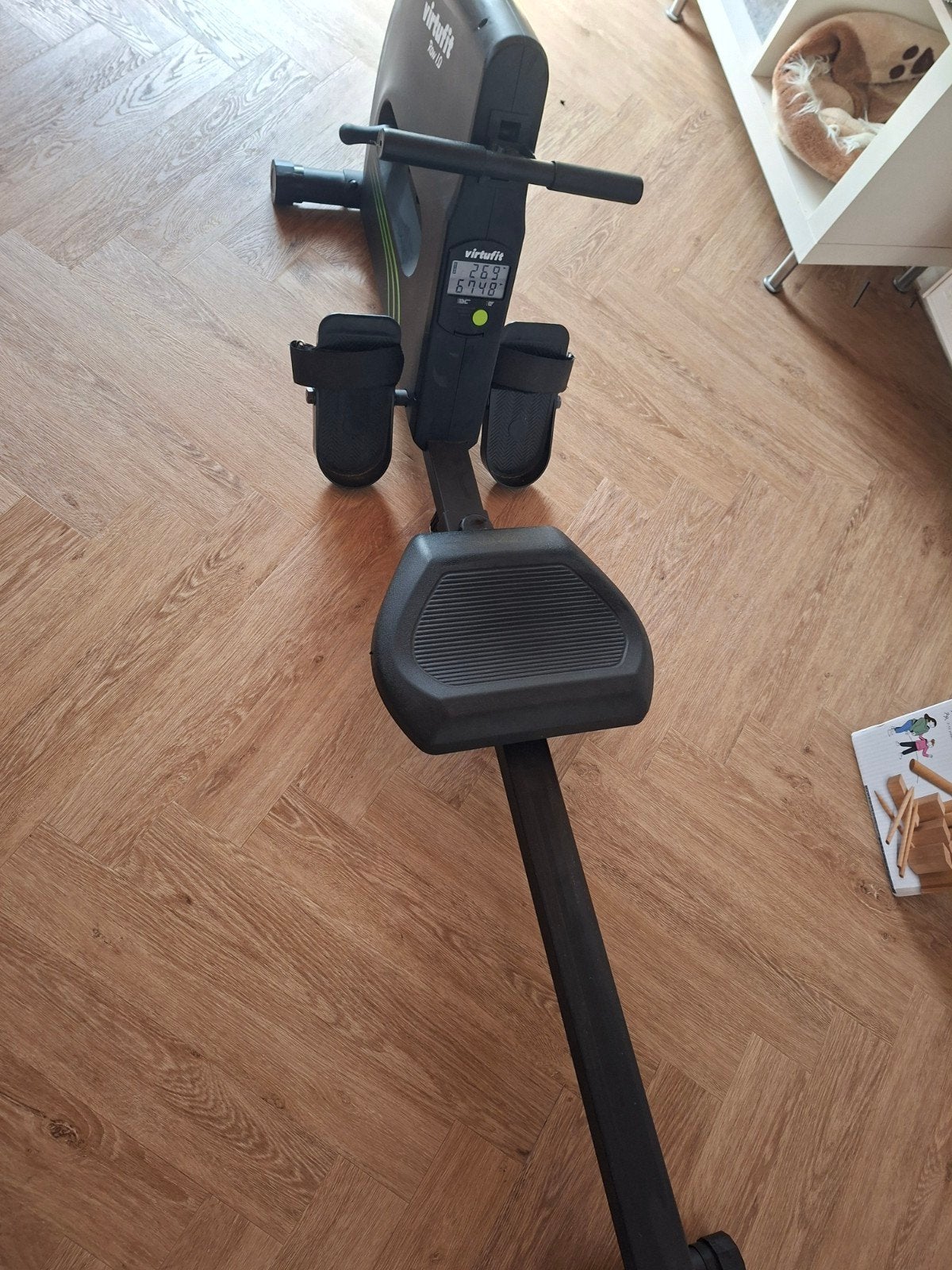 Rameur Virtufit Row 1.0, Sports & Fitness, Enlèvement, Comme neuf, Métal, Rameur