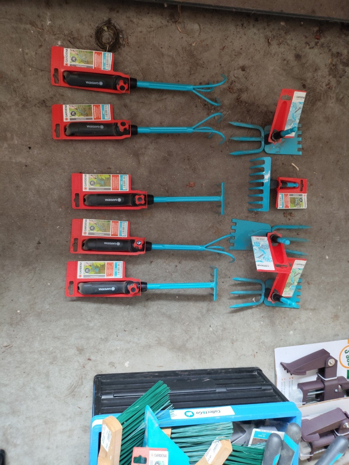 3de deel assortiment tuingereedschap, Doe-het-zelf en Bouw, Ophalen, Gebruikt
