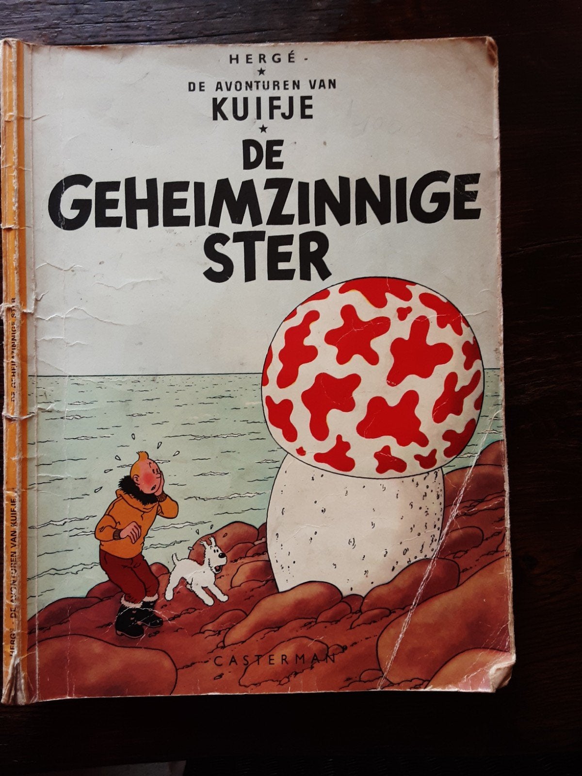 Kuifje 1968 "De geheimzinnige ster", Enlèvement ou Envoi