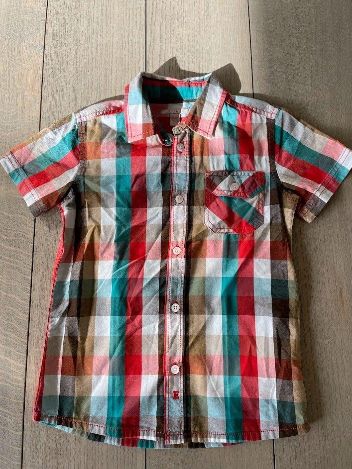Hemdje (116/122) Esprit, Kinderen en Baby's, Kinderkleding | Maat 116, Gebruikt, Overhemd of Blouse, Ophalen of Verzenden, Esprit
