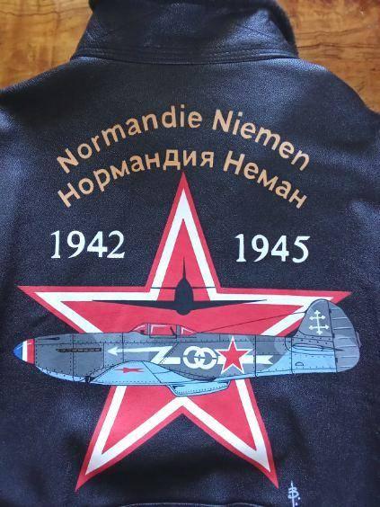 Blouson pilote WW2 - NORMANDIE NIEMEN - F.A.F.L, Enlèvement ou Envoi