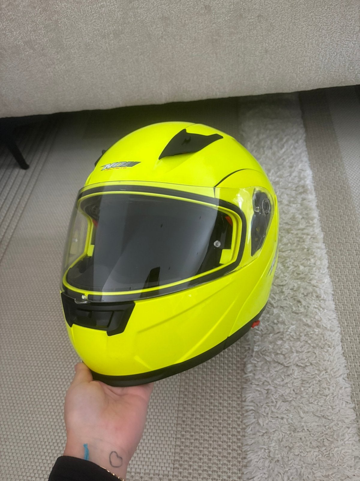 Casque de moto NOX M, Enlèvement, M