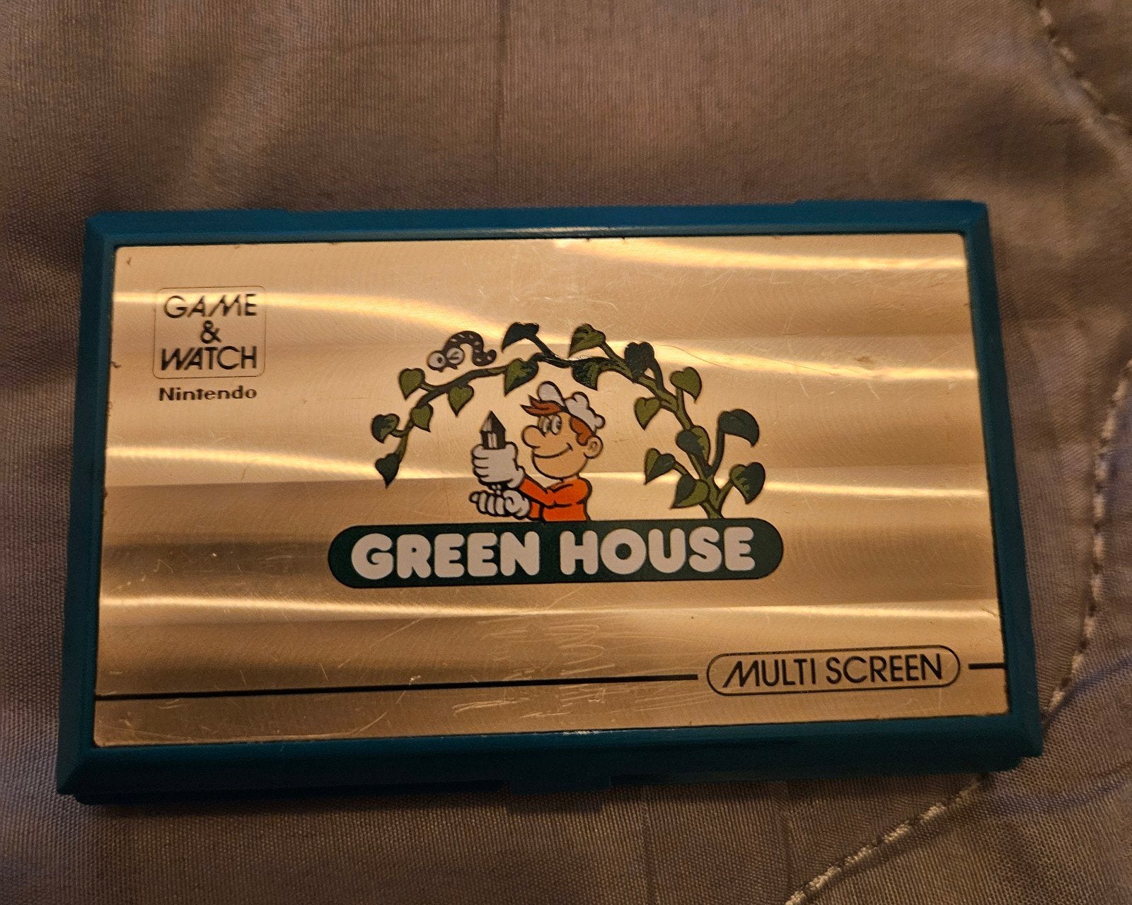 game and watch GREENHOUSE in goede werkende staat!, Games en Spelcomputers, Ophalen of Verzenden, Gebruikt, Avontuur en Actie