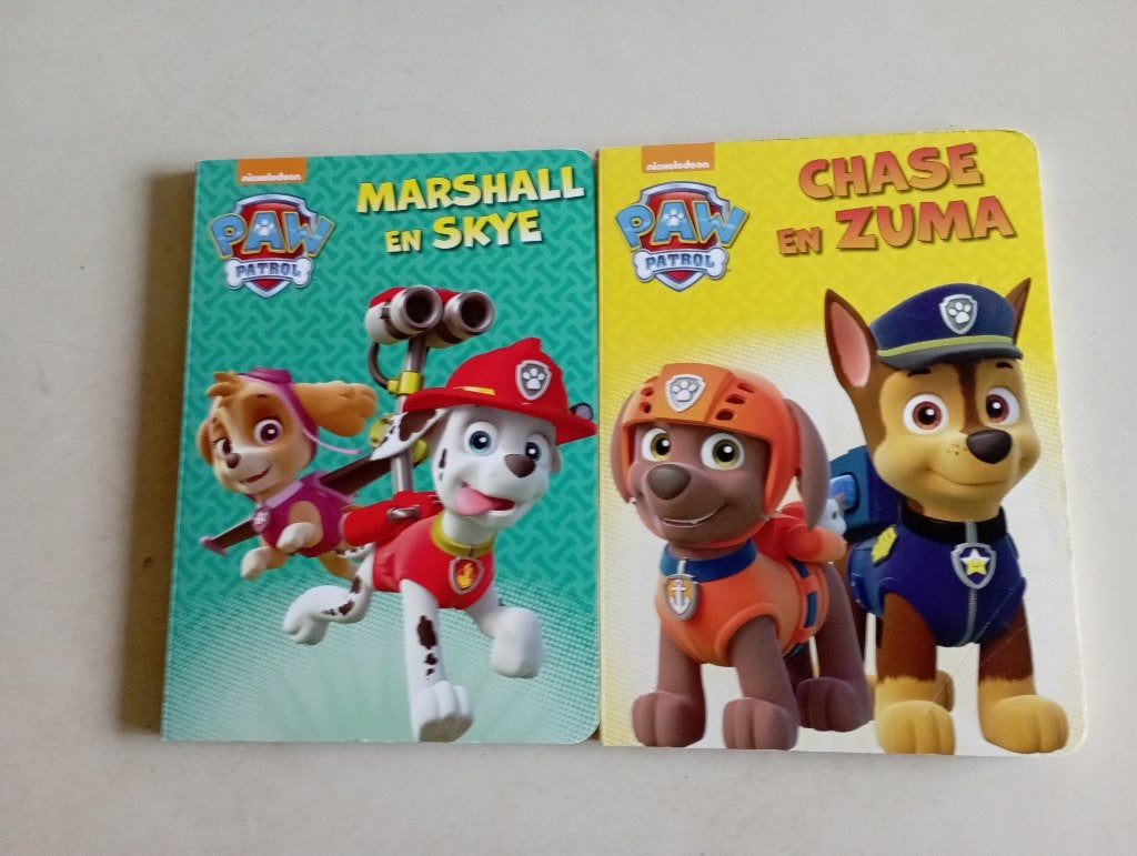 7 boekjes van PAW PATROL, Boeken, Ophalen of Verzenden, Zo goed als nieuw, Voorleesboek