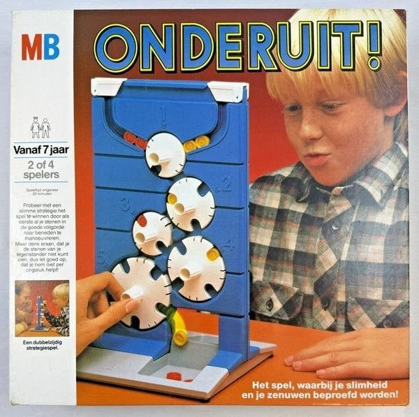 Jeu de stratégie MB Down, jeu vintage 1985 complet, 1 ou 2 joueurs, Envoi, Comme neuf, MB spelen