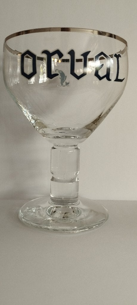 Verre Orval 75eme anniversaire, Collections, Marques de bière, Enlèvement ou Envoi, Neuf, Verre ou Verres, Autres marques