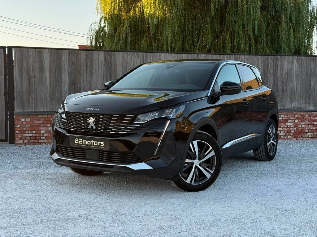 peugeot 3008 allure/1.2i/EAT8/led/carplay/18000km/dodehoek, 1199 cc, Leder en Stof, Zwart, 5 zetels