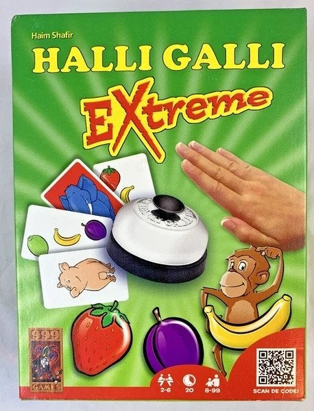 Jeu de réaction rapide Halli Galli Extreme 999 Games avec Be, Hobby & Loisirs créatifs, 1 ou 2 joueurs, Envoi, Comme neuf, 999 games