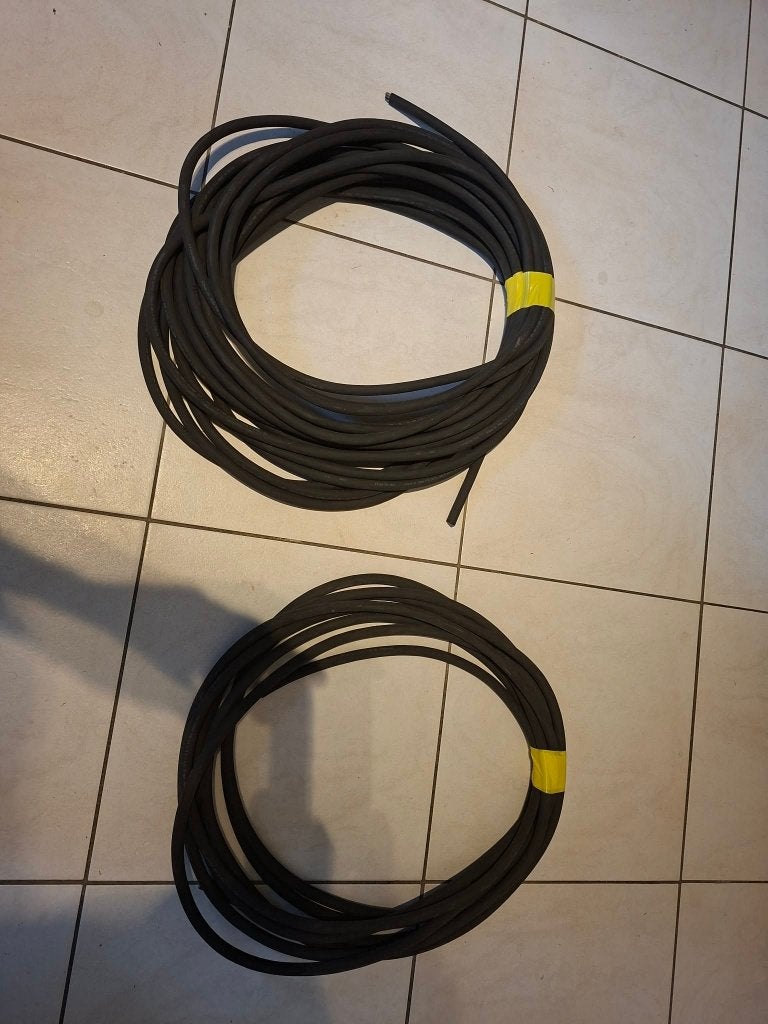 2 x 16A 5G2,5 verlengkabel, Doe-het-zelf en Bouw, Ophalen, Nieuw, Kabel of Snoer