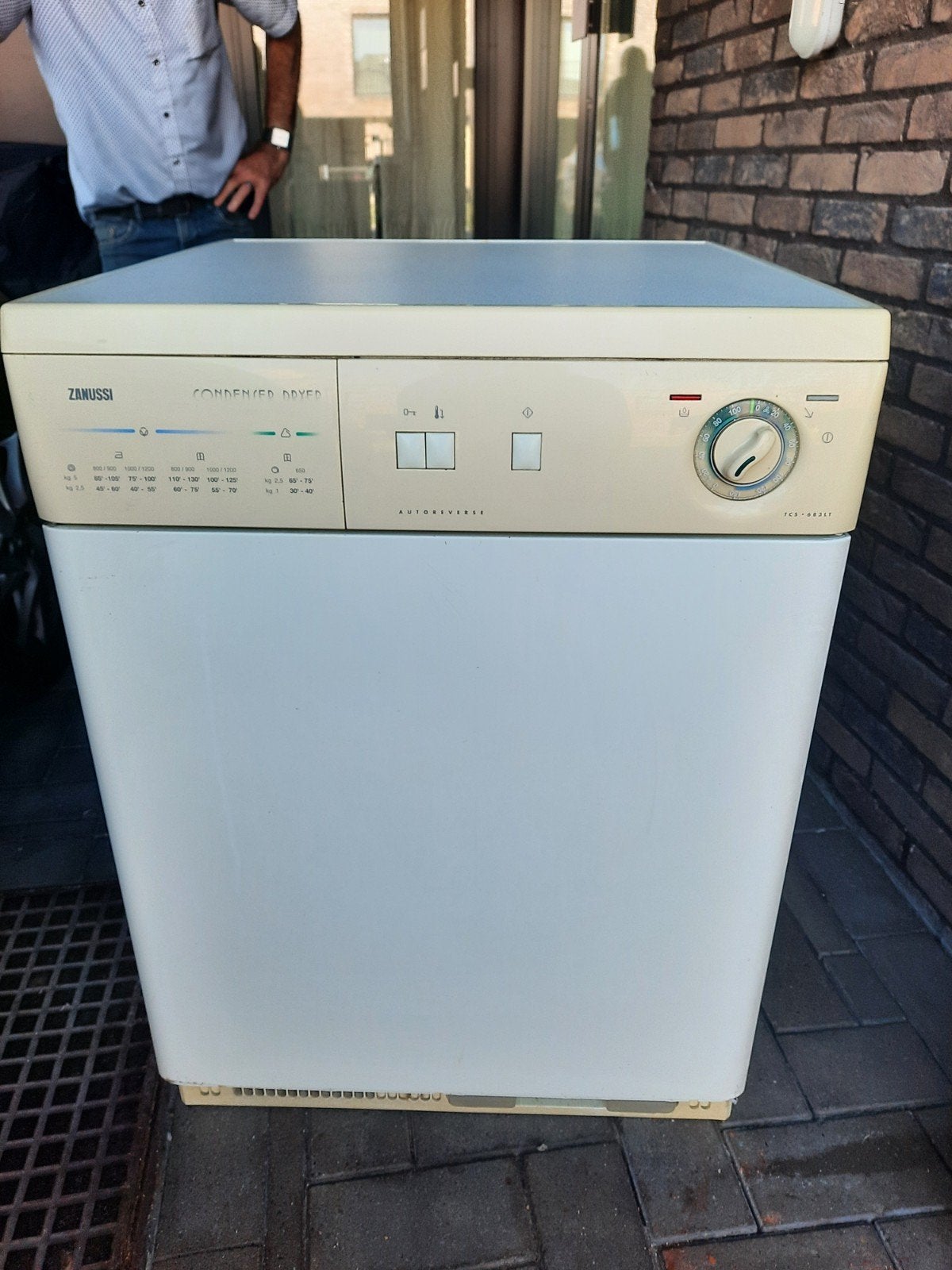 droogkast zanussi, Elektronische apparatuur, Ophalen, Condens
