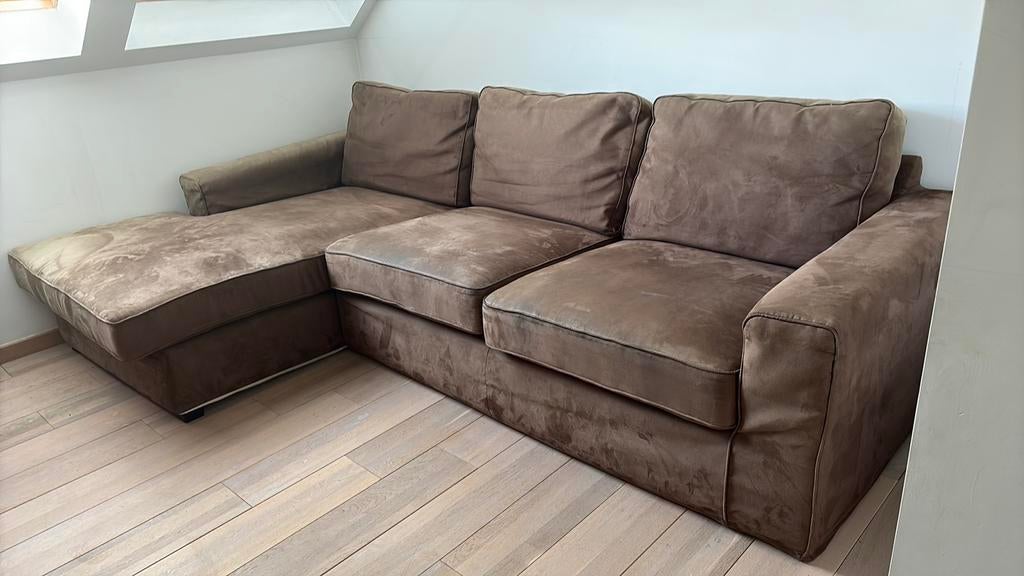 Siège brun, 100 à 125 cm, 250 à 300 cm, Quatre personnes ou plus, Enlèvement