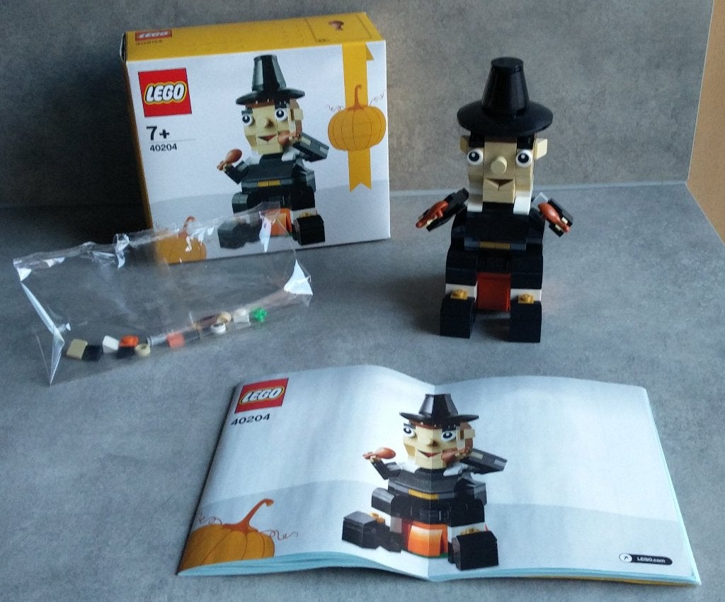 lego 40204 pelgrimsfeest (thanksgiving), Lego, Ophalen of Verzenden, Zo goed als nieuw, Compleet