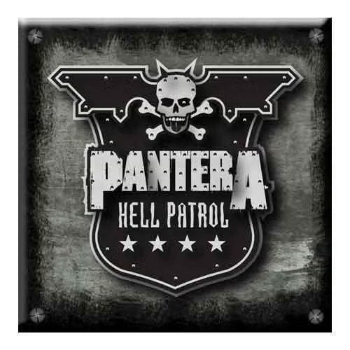 Pantera - Hell Patrol Koelkast Magneet officiële merchandise, Verzamelen, Ophalen of Verzenden, Nieuw