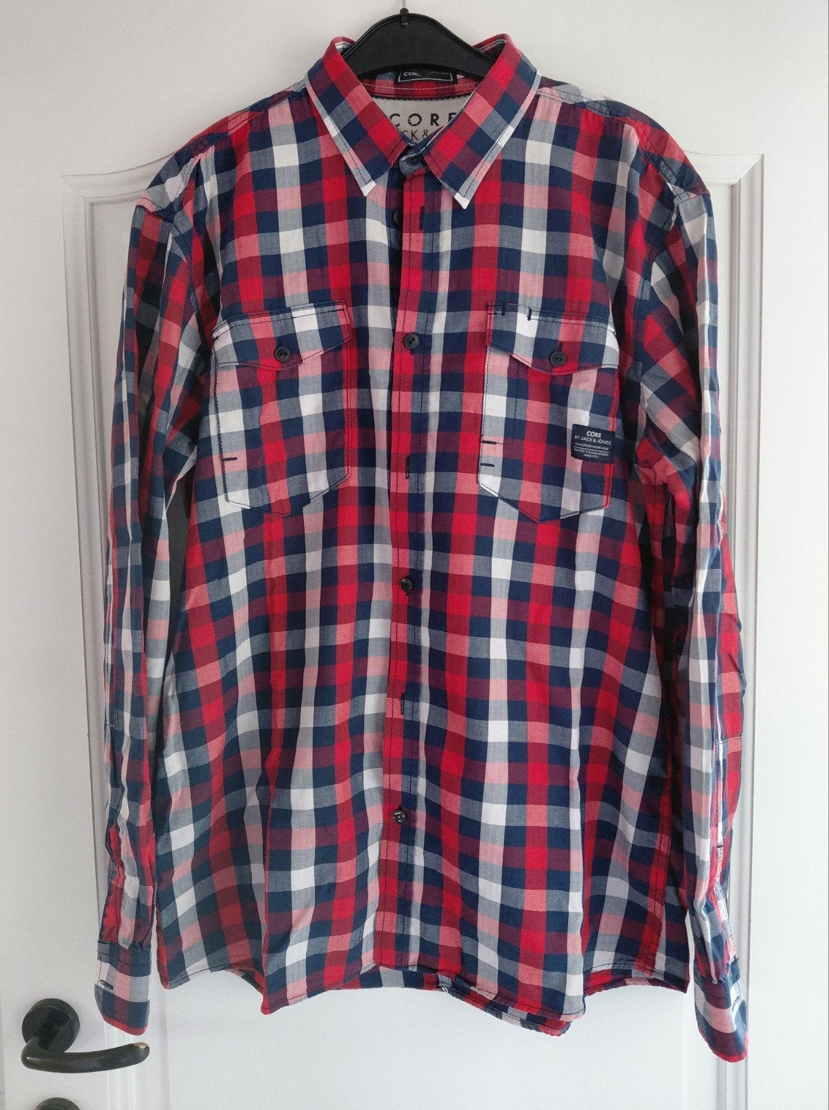 Geruit hemd Jack&Jones maat XL, Kleding | Heren, Overhemden, Ophalen of Verzenden, Zo goed als nieuw, Jack&Jones