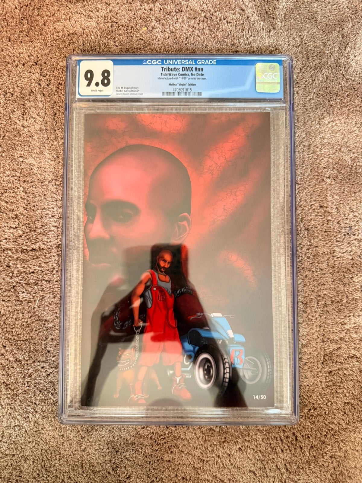 CGC 9.8 - Tribute: DMX LTD 14/50 MEGACON ORLANDO, Boeken, Strips | Comics, Ophalen of Verzenden, Zo goed als nieuw
