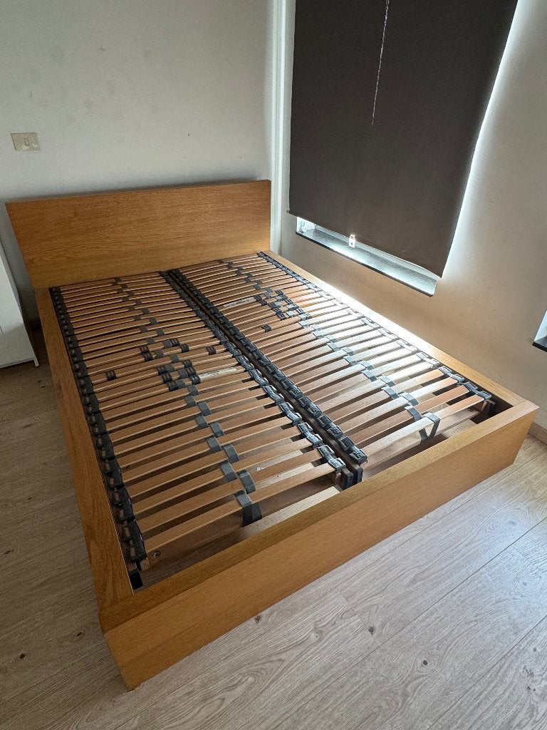 Bed, Ophalen, Gebruikt, Tweepersoons, 200 cm