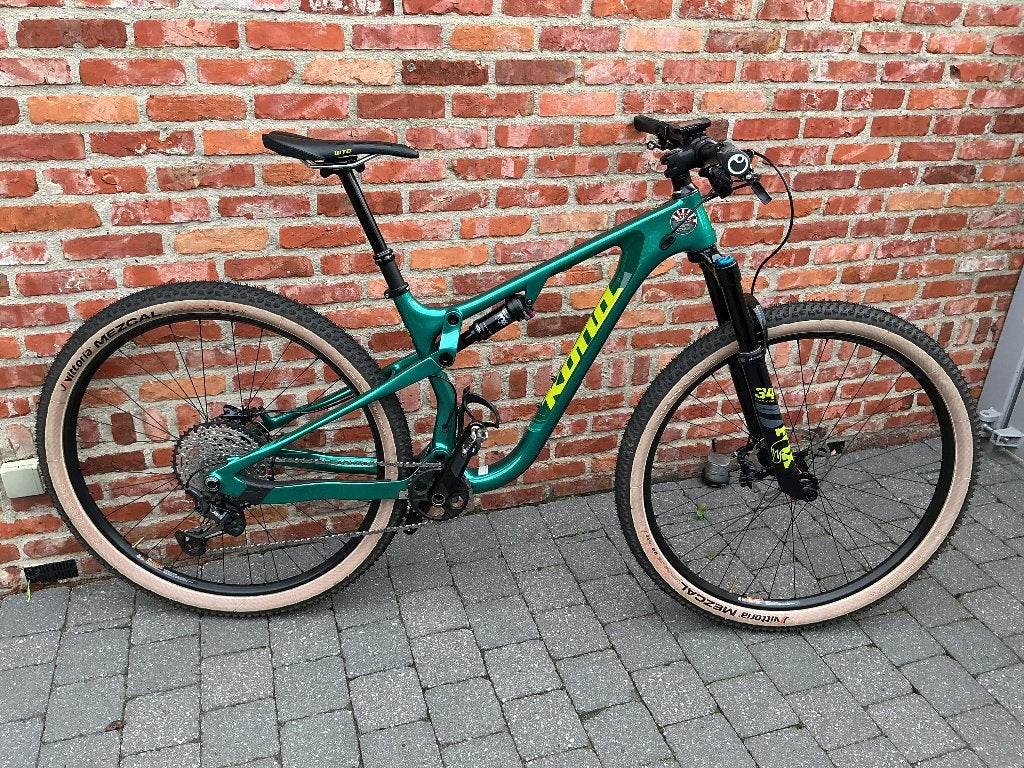 Kona hei hei cr maat m, Fietsen en Brommers, 45 tot 49 cm, Zo goed als nieuw, Schijfrem, Ophalen