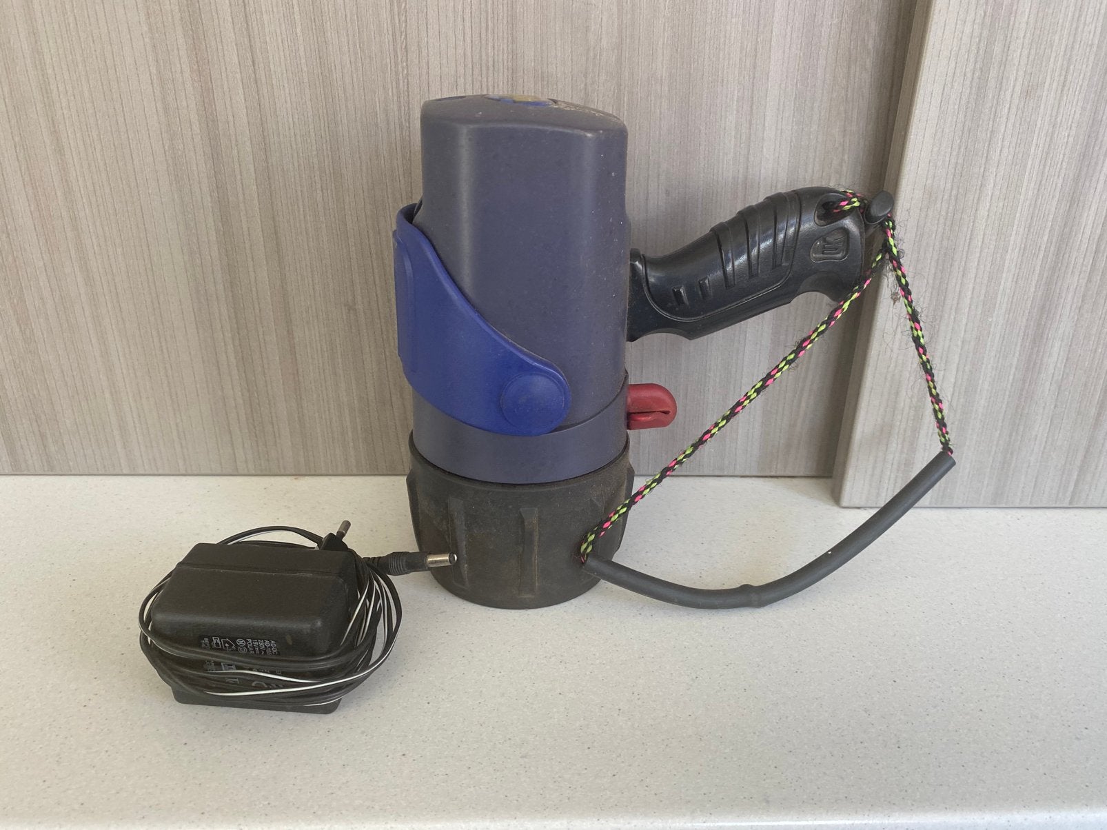 Gros projecteur de chantier portatif UK Sunlight D8, Enlèvement ou Envoi, Utilisé, Lampe