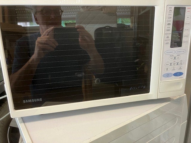 combi microgolf en oven, Elektronische apparatuur, Ovens, Ophalen, Minder dan 45 cm, Gebruikt, Draaiplateau