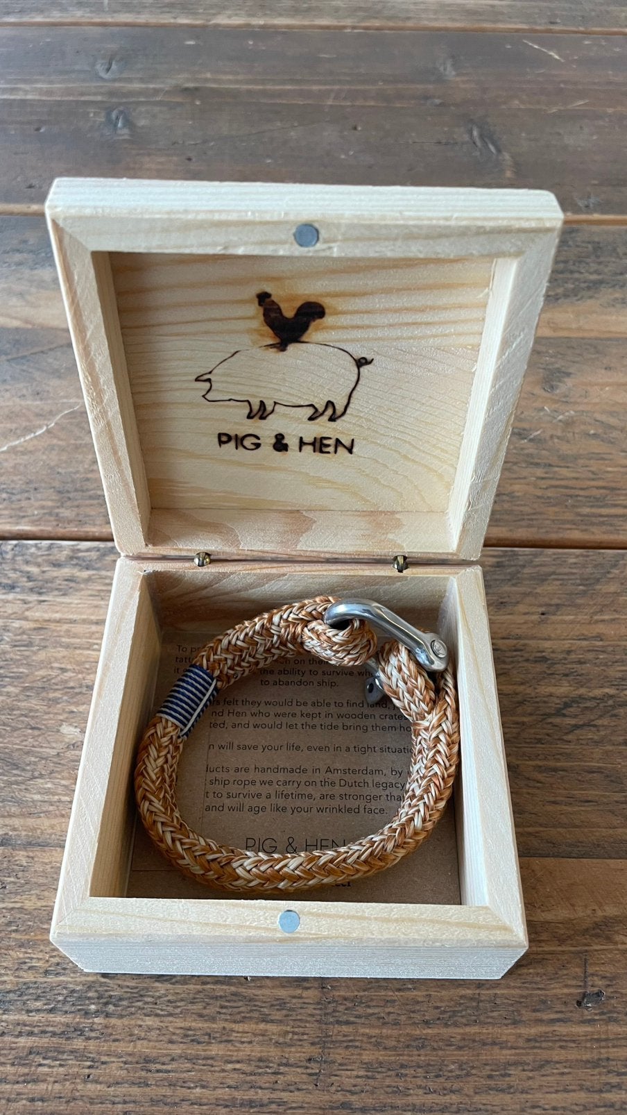 Knappe armband Pig and Hen, Ophalen of Verzenden, Zo goed als nieuw