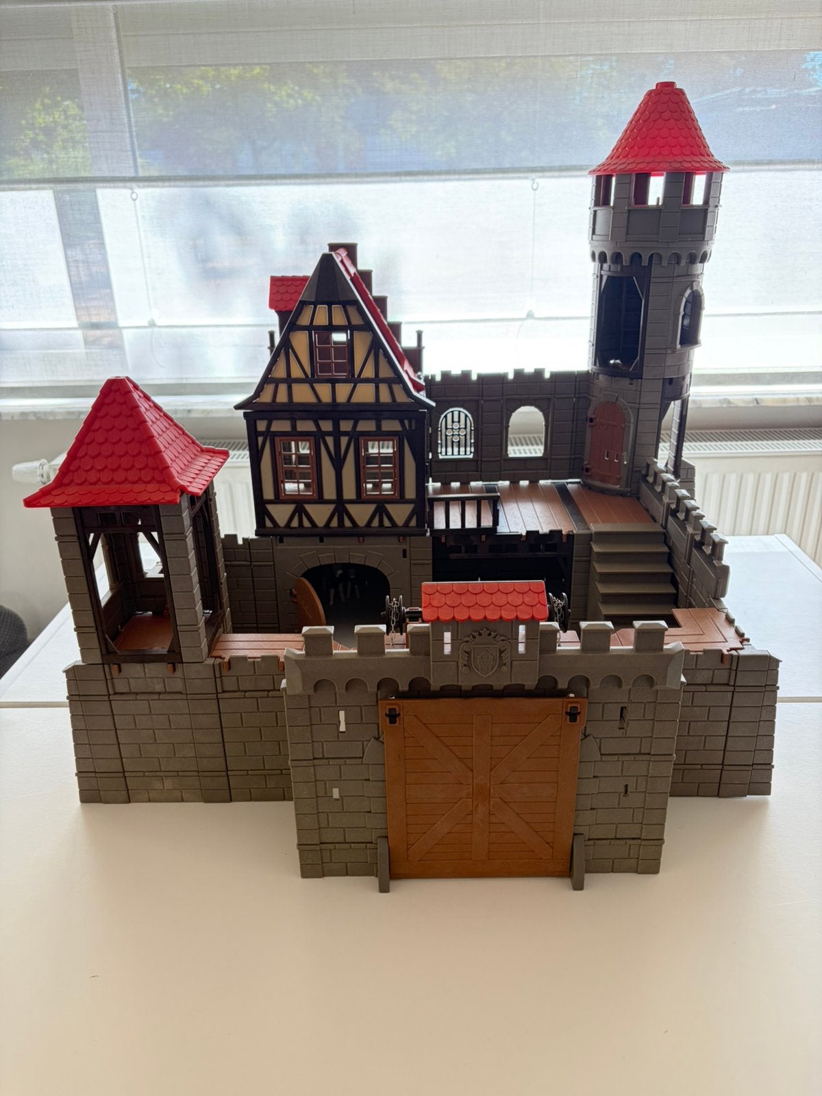 Playmobil ridderkasteel + losse onderdelen van andere sets, Kinderen en Baby's, Speelgoed | Playmobil, Ophalen, Gebruikt, Losse onderdelen