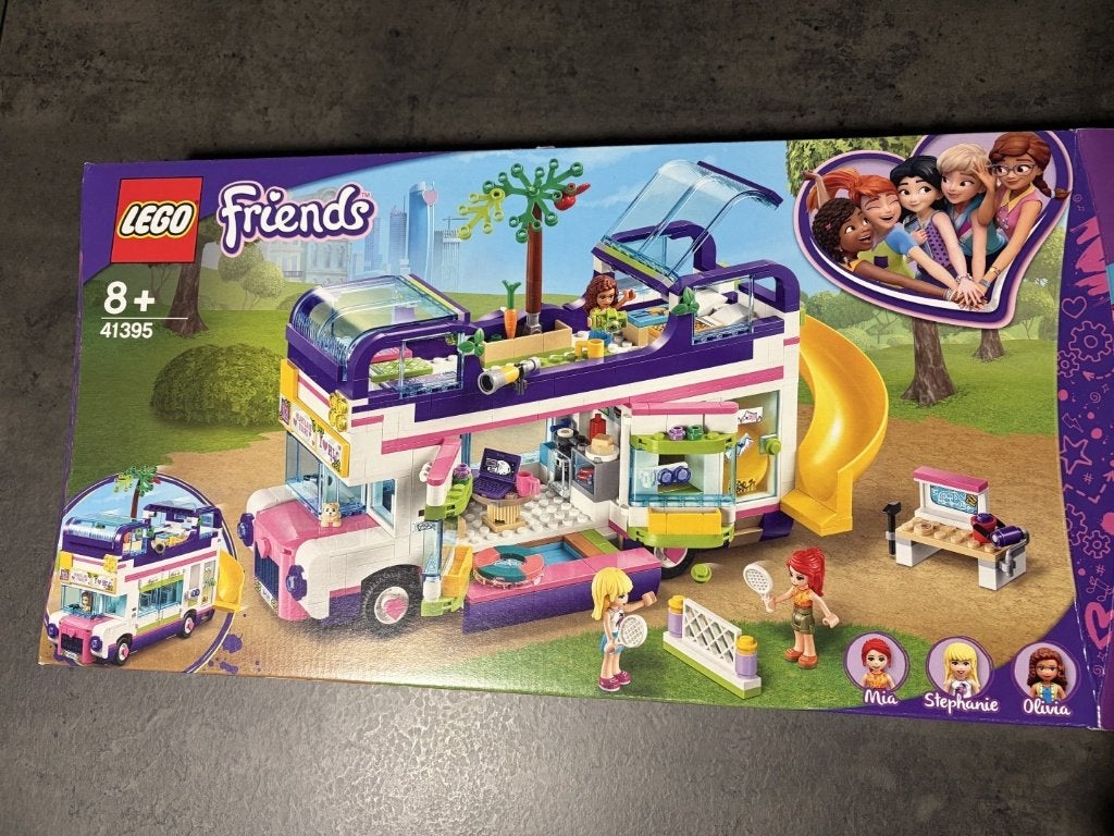 Lego 41395 - Vriendschapsbus - Perfecte staat, Lego, Inclusief accessoires, Friends, Ophalen of Verzenden