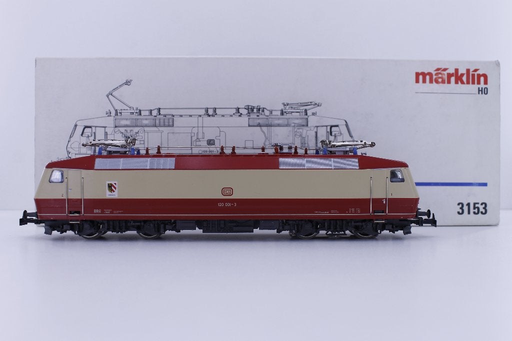 Marklin 3153 HO E-loc TEE BR 120 DB, Analogique, Enlèvement ou Envoi, Courant alternatif, Comme neuf