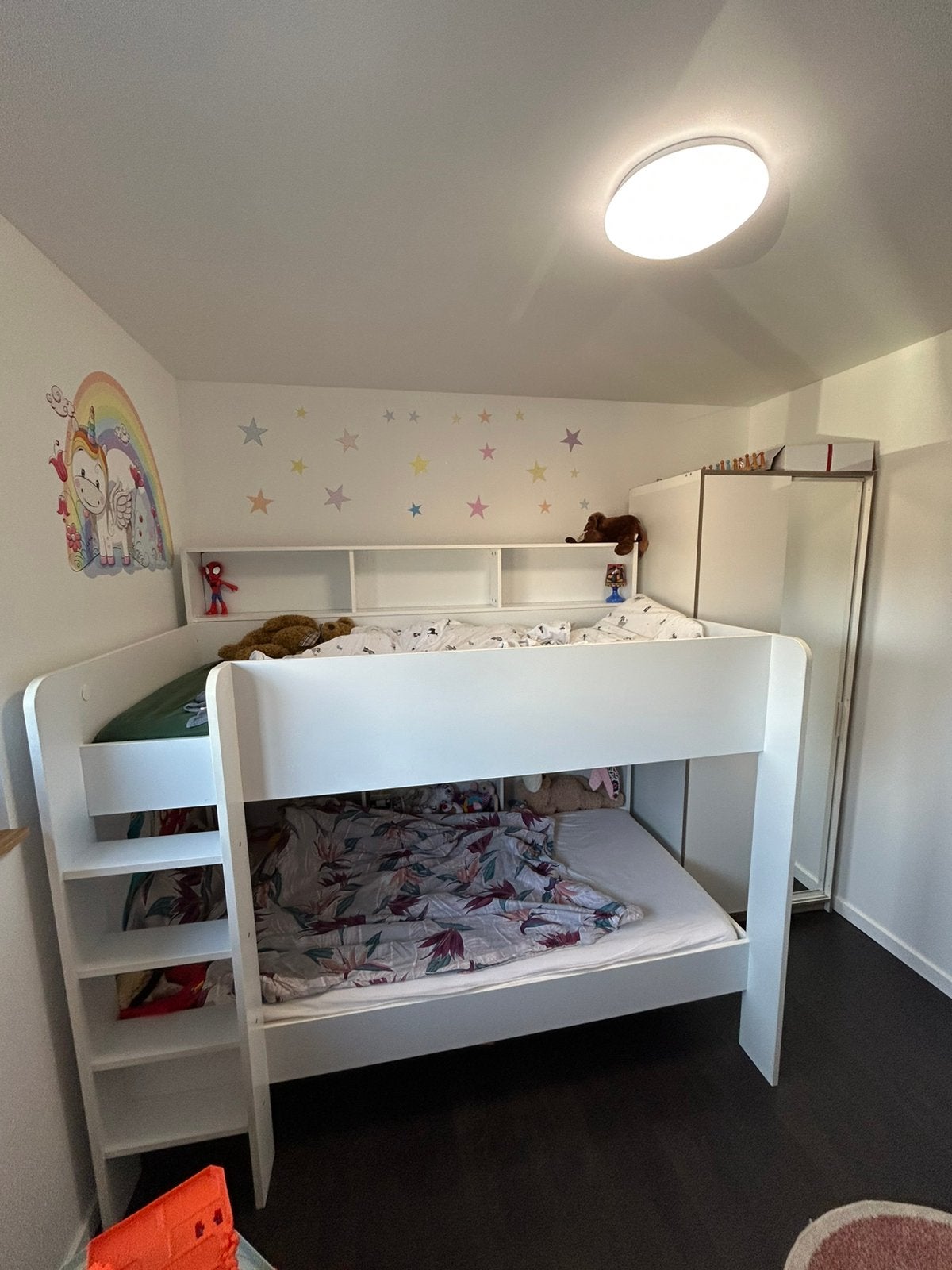 Stapelbed + 2 kasten: kinderkamer, Kinderen en Baby's, Ophalen, Gebruikt, Stapelbed