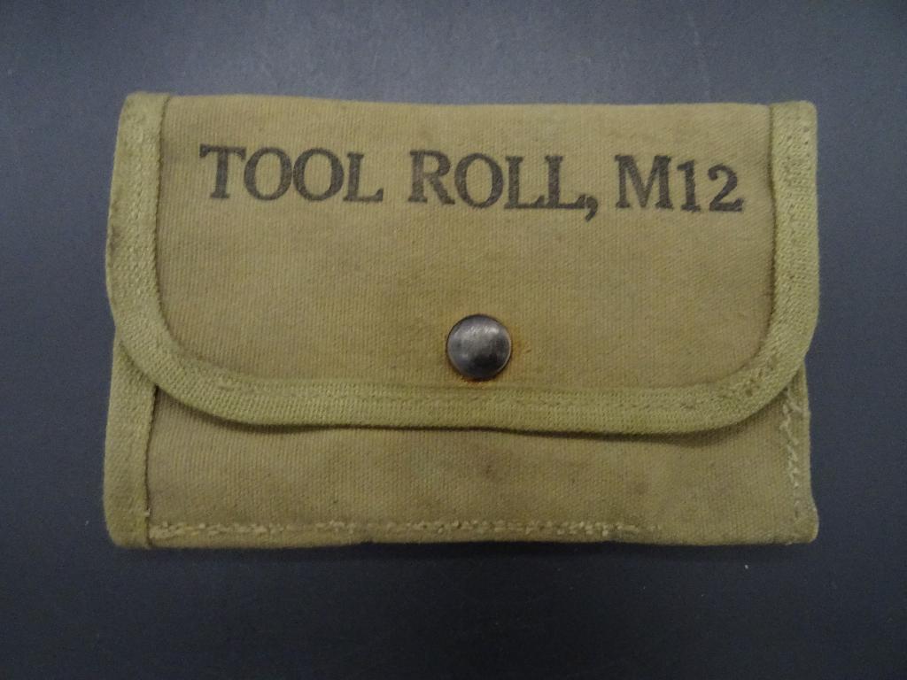 American Tool Roll M12 WW2, Collections, Objets militaires | Seconde Guerre mondiale, Enlèvement ou Envoi, Armée de terre, Autres types