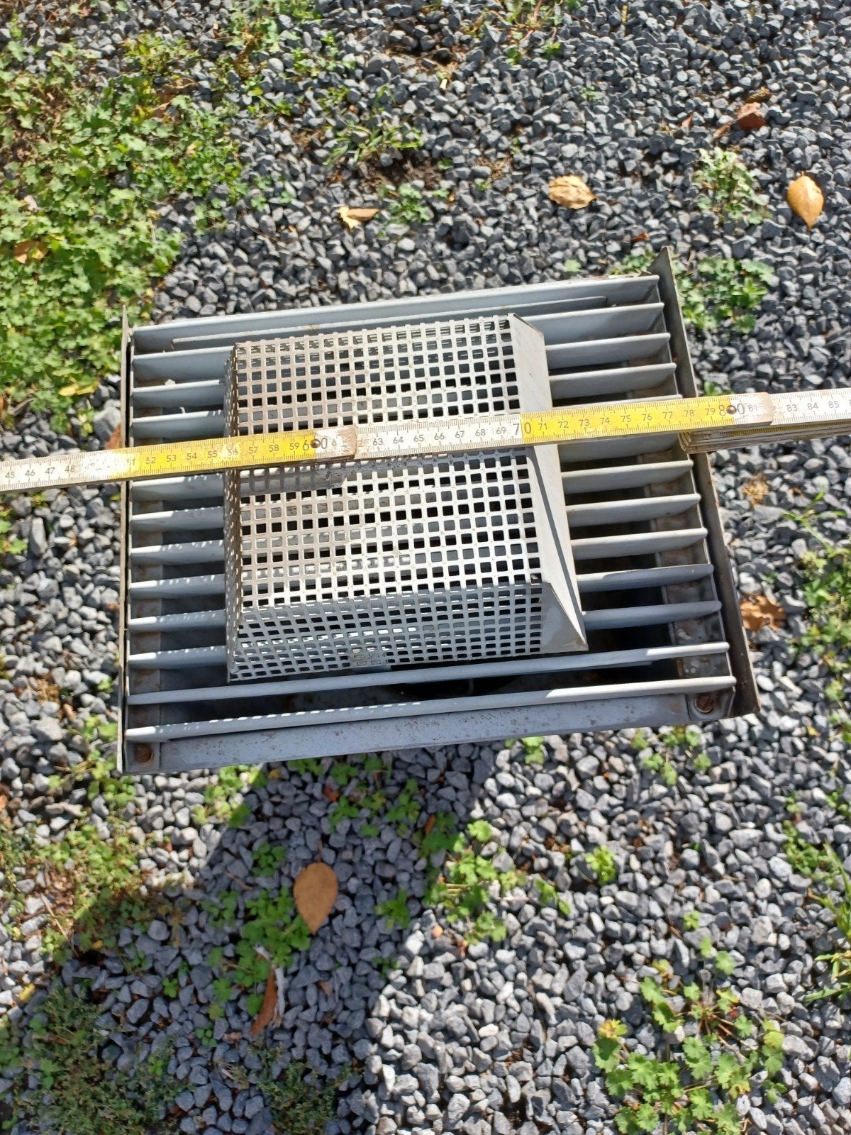 grille d'aération 30 x 30, Enlèvement