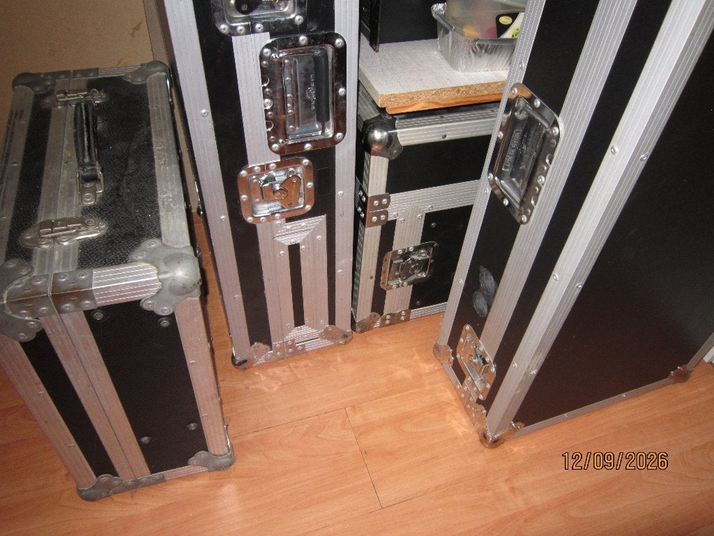 4x flightcases te koop, Enlèvement, Comme neuf, Autres instruments