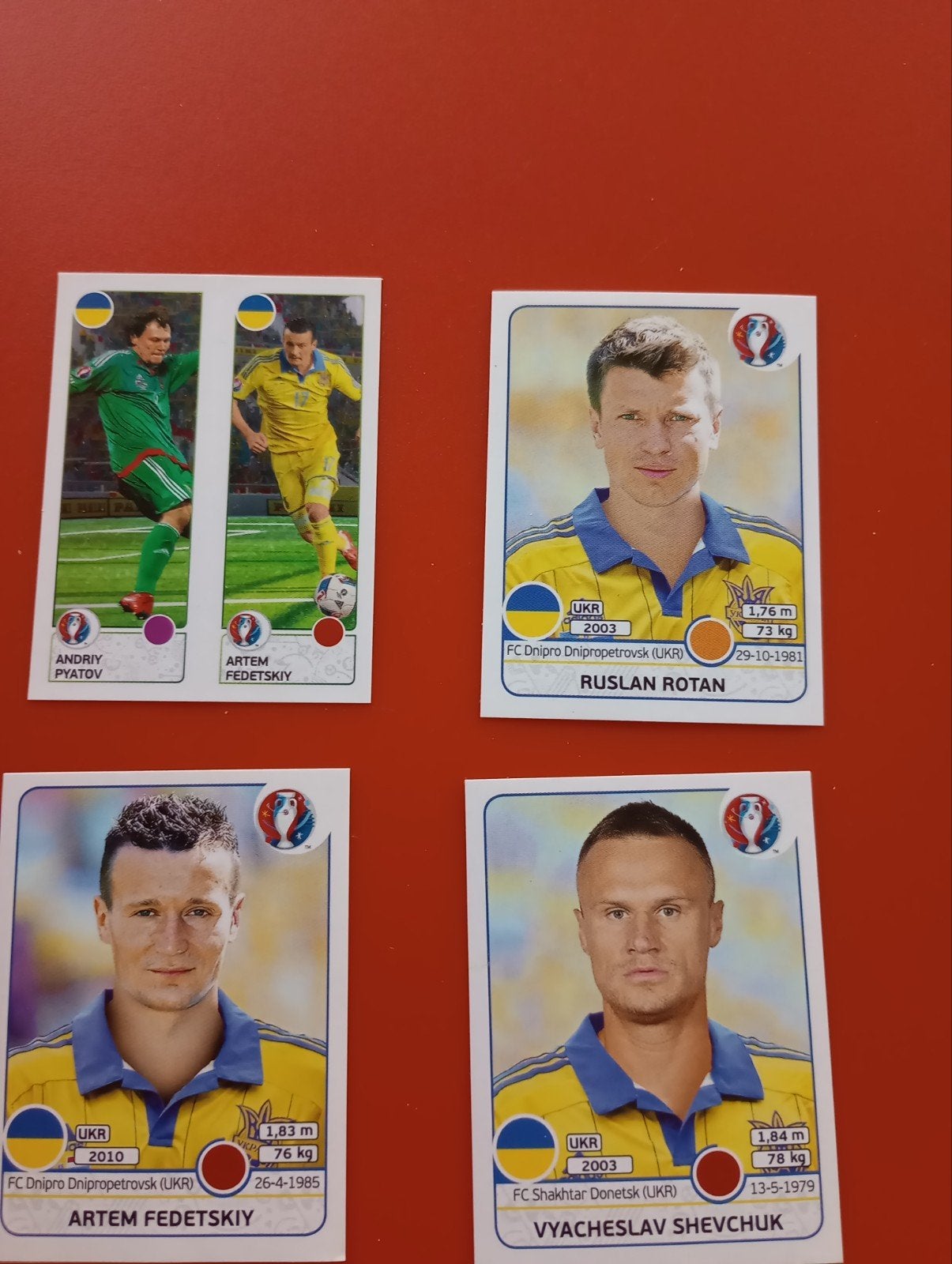 Euro 2016 Panini stickers, Ophalen of Verzenden