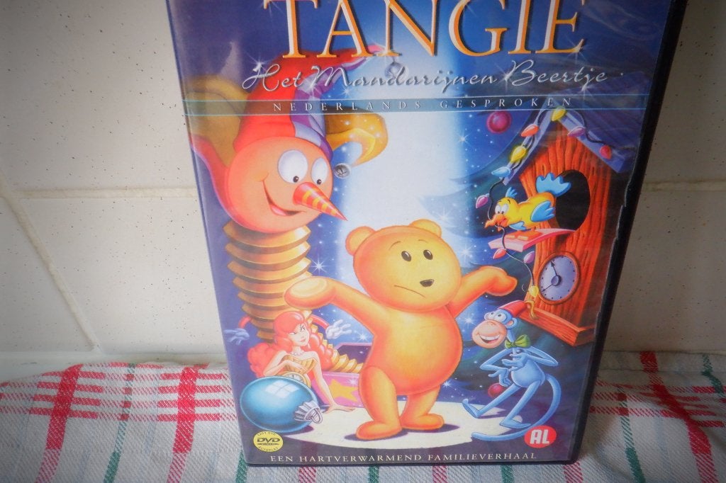 DVD Tangie Het Mandarijnen Beertje., Cd's en Dvd's, Europees, Tekenfilm, Alle leeftijden, Ophalen of Verzenden