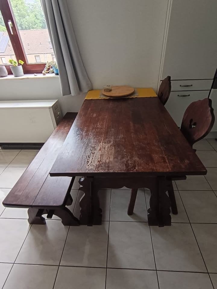 Table en bois, Maison & Meubles, Enlèvement