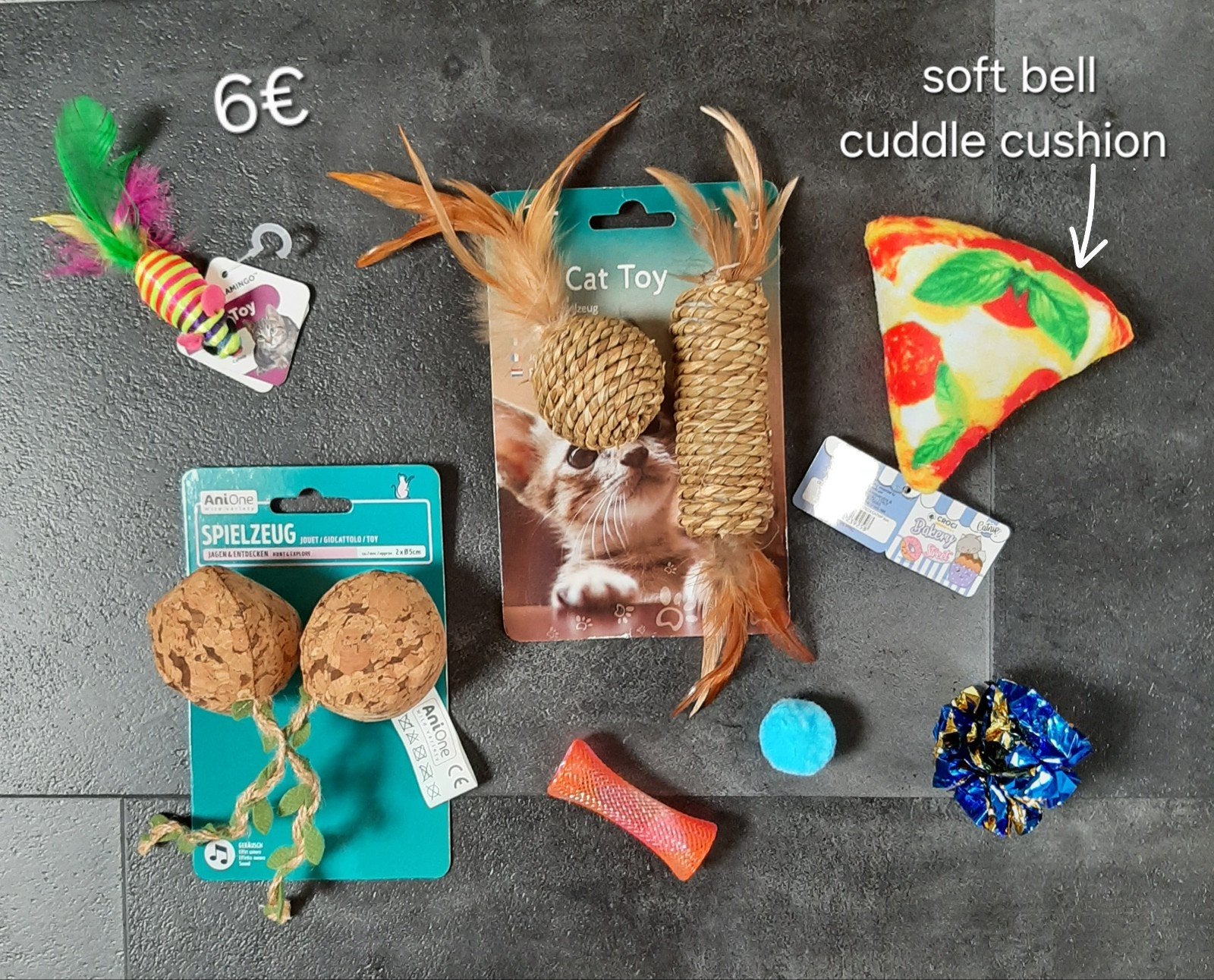 Kattenspeelgoed set, Ophalen of Verzenden, Nieuw