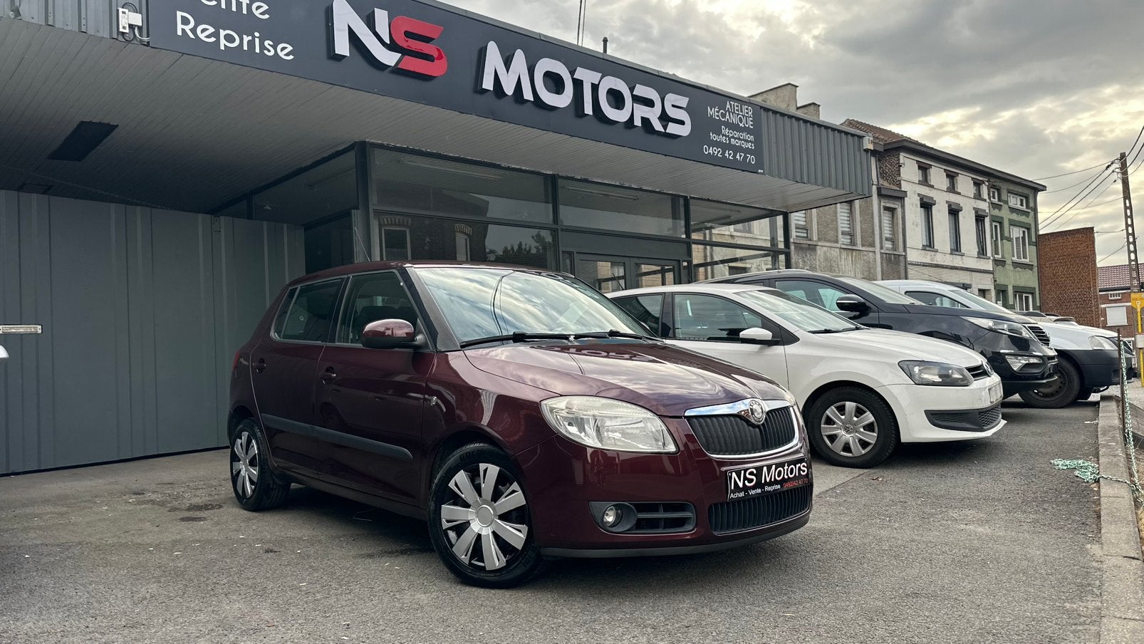 Skoda Fabia 1.6 Essence Automatique, Auto's, Skoda, Stof, 4 cilinders, Bedrijf, Euro 4