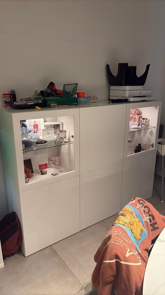 Vitrine kast ikea, Enlèvement, Comme neuf