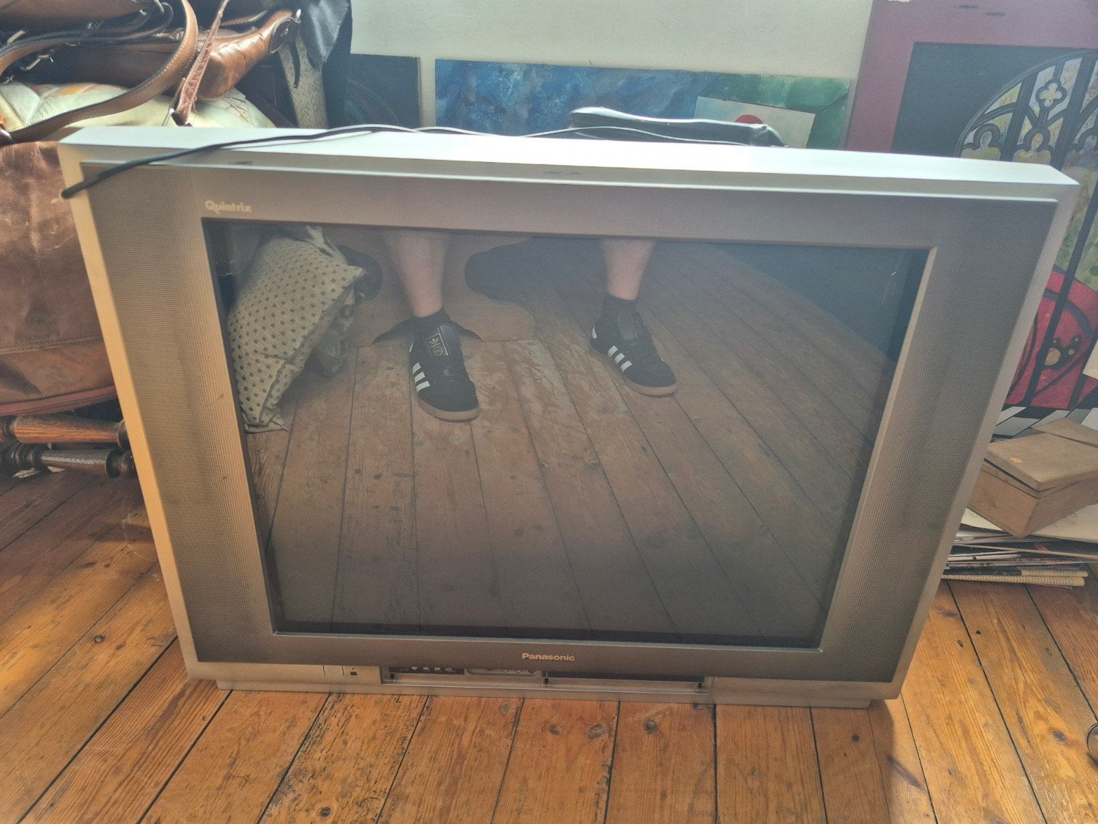 panasonic color tv, Huis en Inrichting, Ophalen