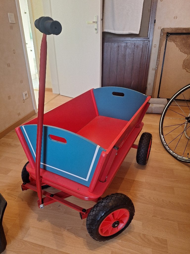 Houten bolderkar, Caravans en Kamperen, Bolderkarren, Ophalen, Nieuw
