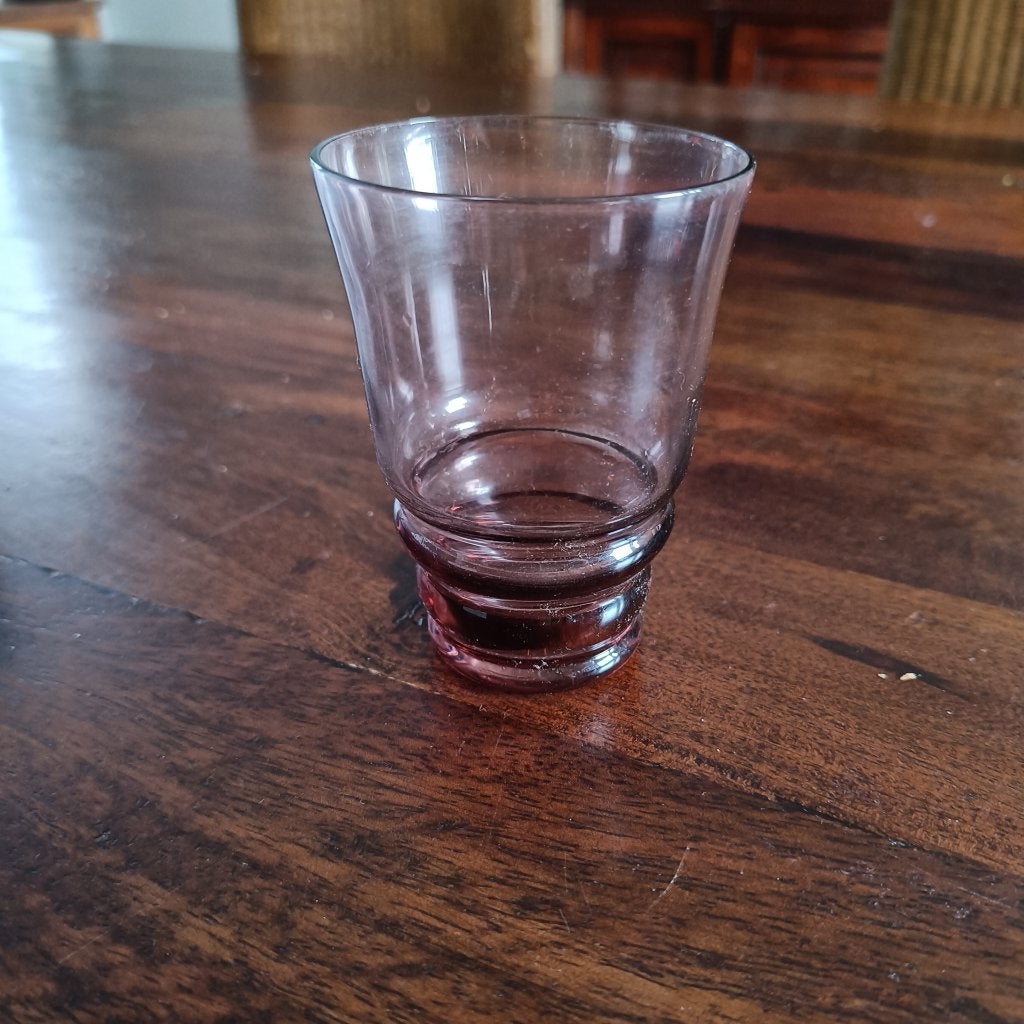 12 antieke liqueur glazen, Ophalen, Gebruikt