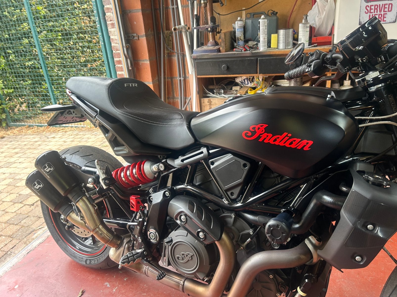 Indian FTR 1200 ix demper, Ophalen of Verzenden